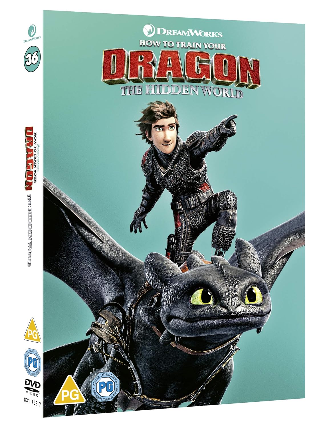 Amazon Com How To Train Your Dragon The Hidden World Dvd Digital Download 2019 Usa Non Compatible Product Region 2 Movies Tv