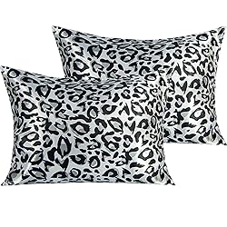 NTBAY 2 Pack Satin Standard Pillowcases for Hair