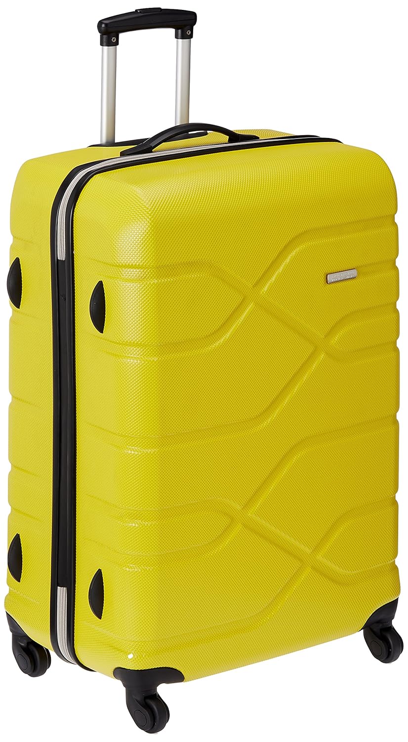 Buy American Tourister Houston City Polycarbonate Yellow Suitcase (R98