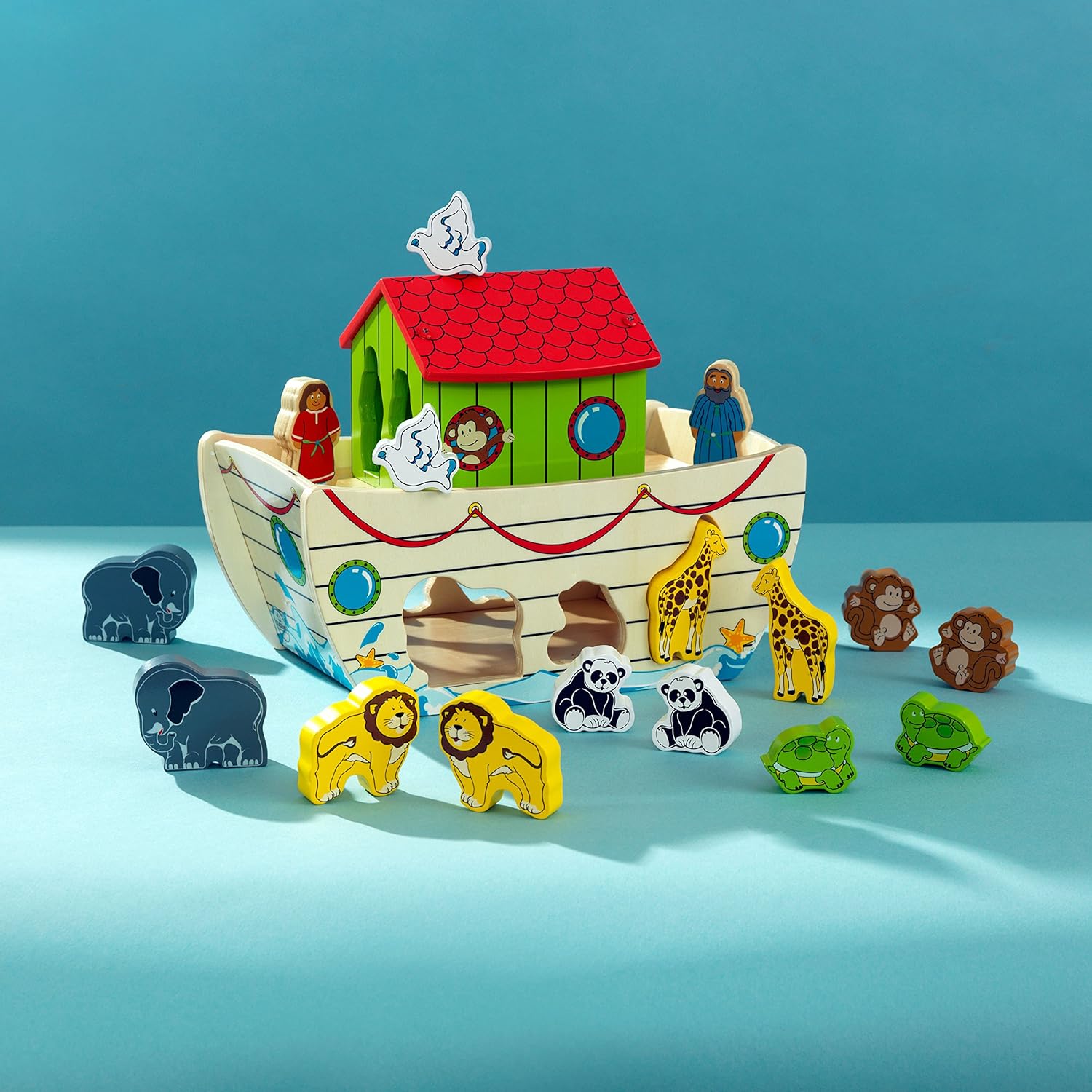 kidkraft noah's ark shape sorter