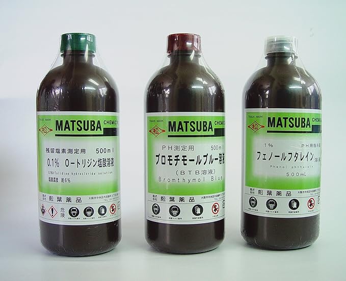Amazon Btb ブロモチモールブルー 溶液５００ｍｌ ｐh測定用試薬 ドラッグストア