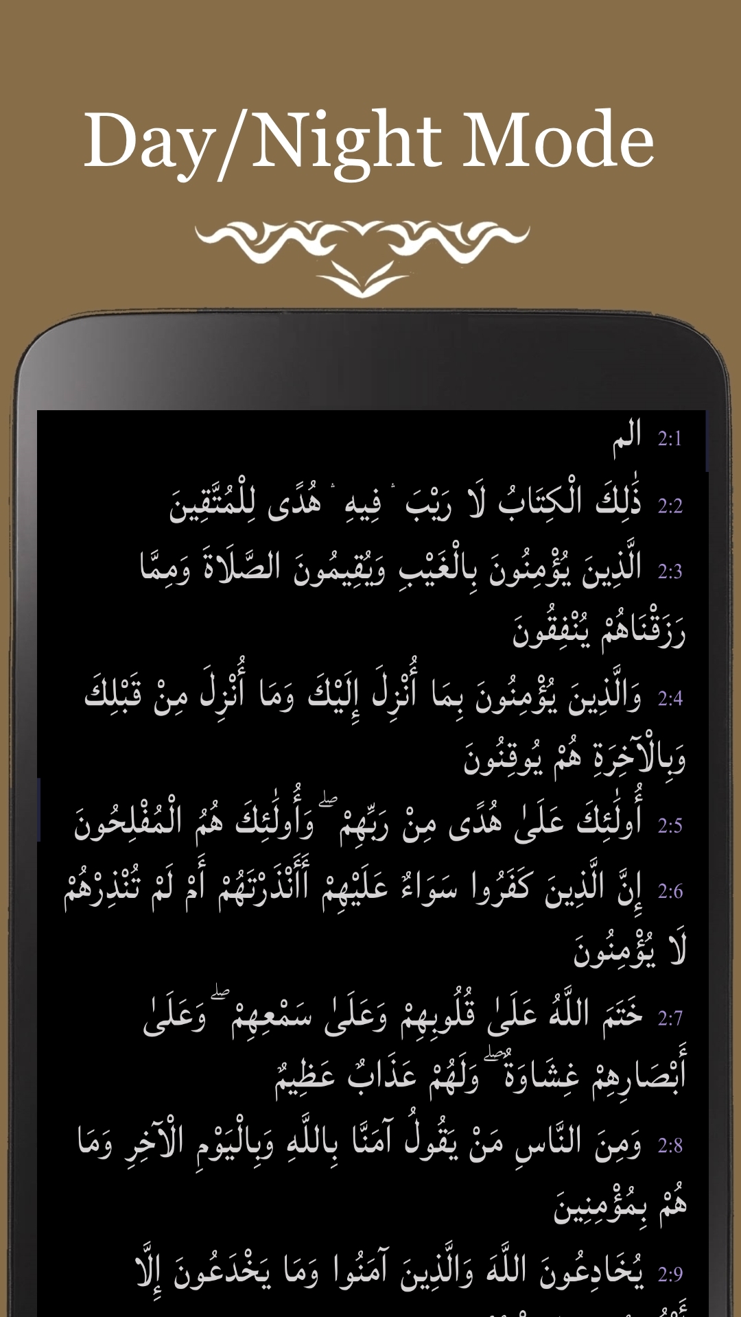 NO ADS! Android's Free Quran (Koran) Book in Arabic (Easy-to-use Quran App with Auto-Scrolling, Notepad, Highlight, Bookmark, 7 Arabic Fonts, Offline & Many More!) FREE QURAN Ebook Reader!This app may not work with old Kindles/Fires.