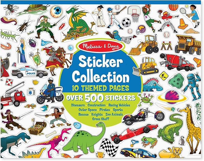 melissa and doug fashion sticker collection