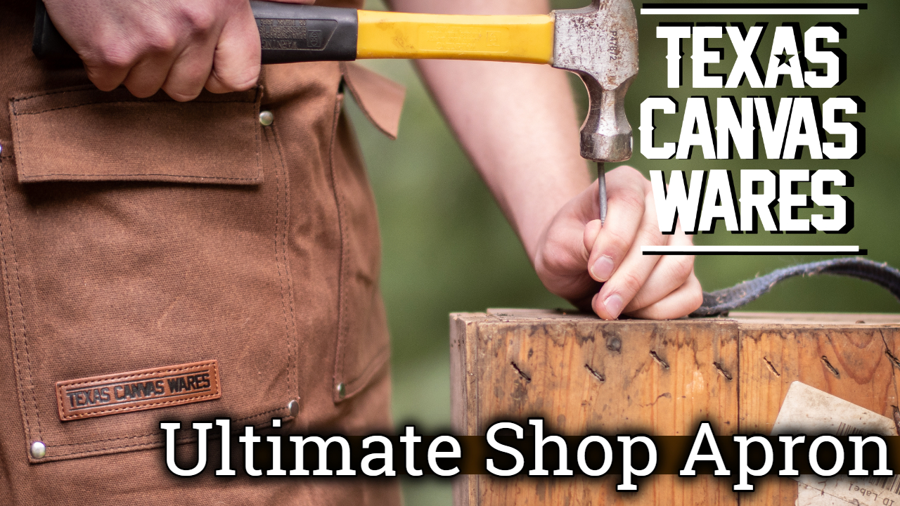 TEXAS CANVAS WARES ワークエプロン Heavy Duty Waxed Canvas Grey Apron Deluxe Edition – Texas Canvas Wares