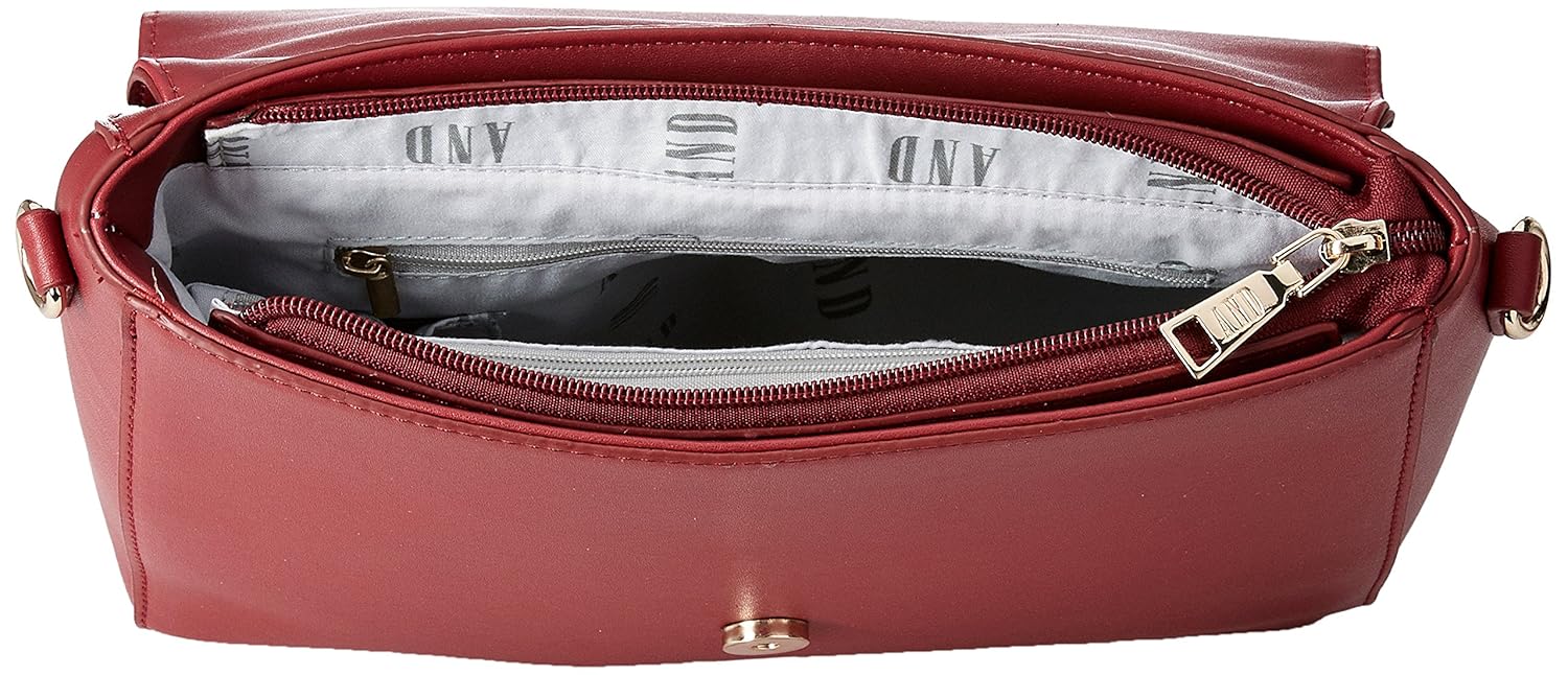 and fashion women's satchel (red)