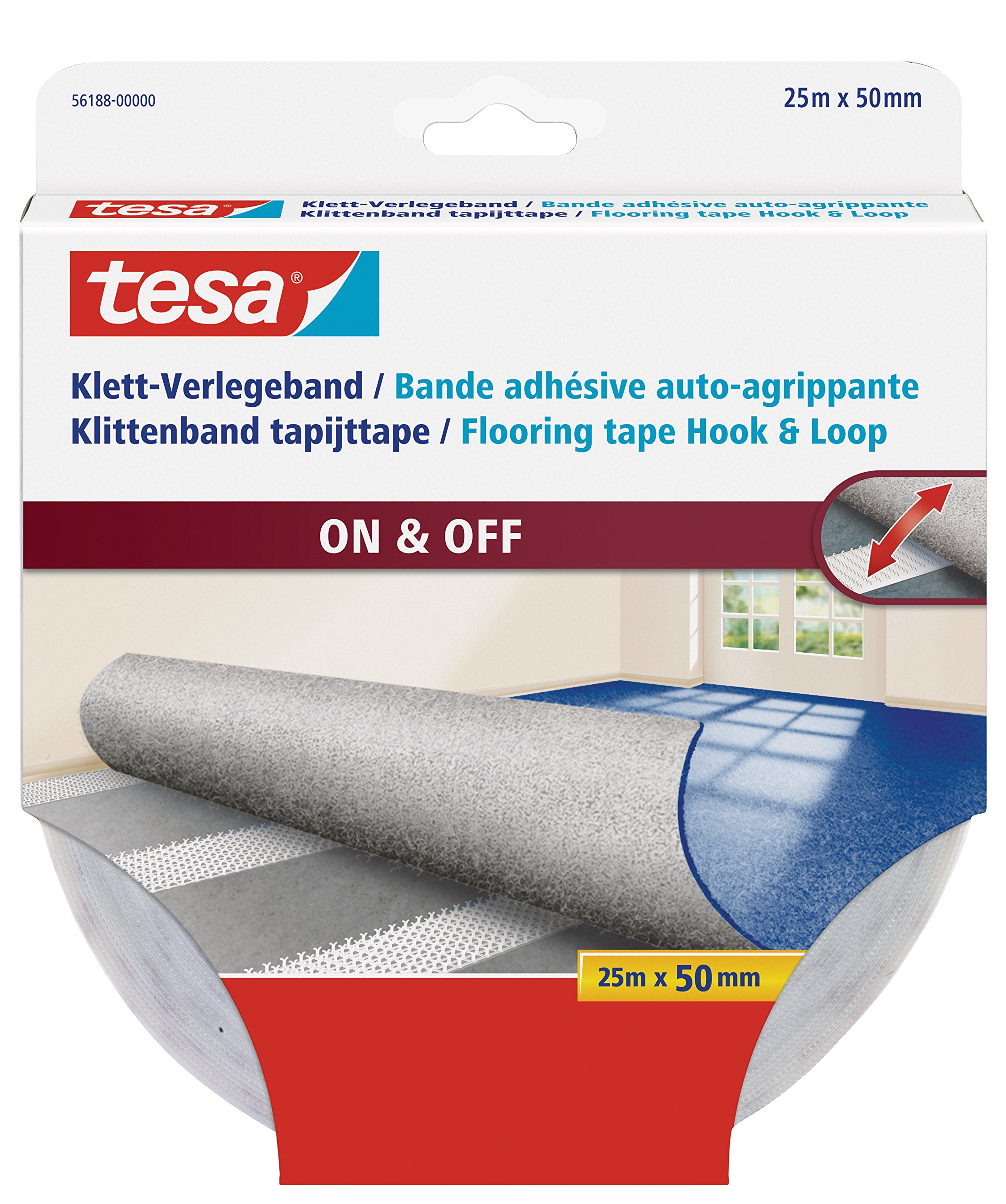 tesa 56188-00000-01 Carpet Laying Tape