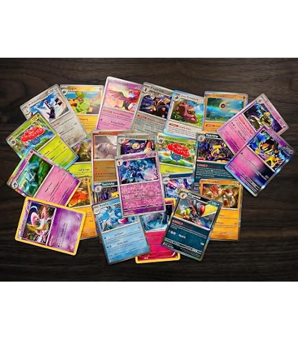 Amazon.com: 100 Assorted Pokemon Trading Cards. : Toys & Games