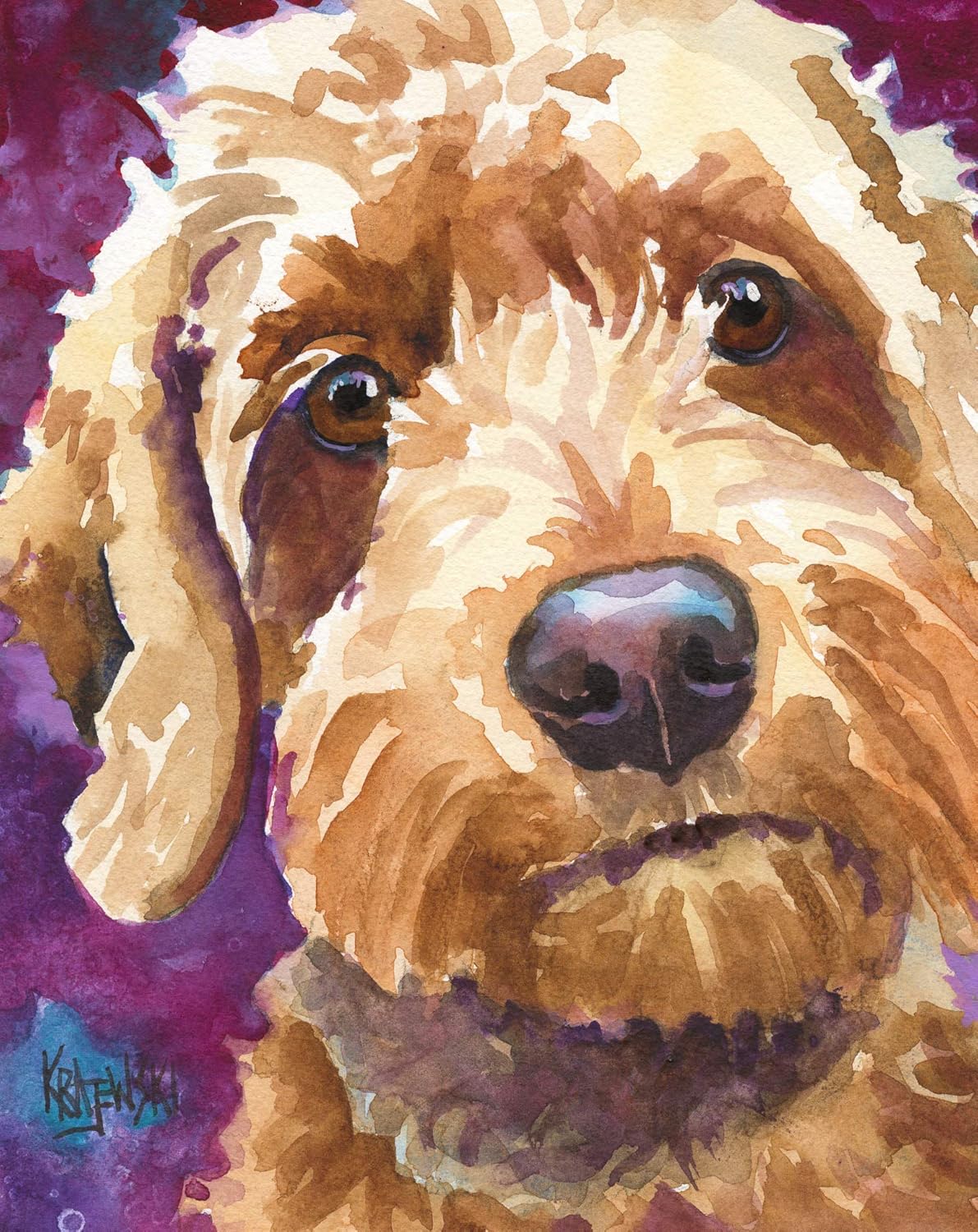 goldendoodle art