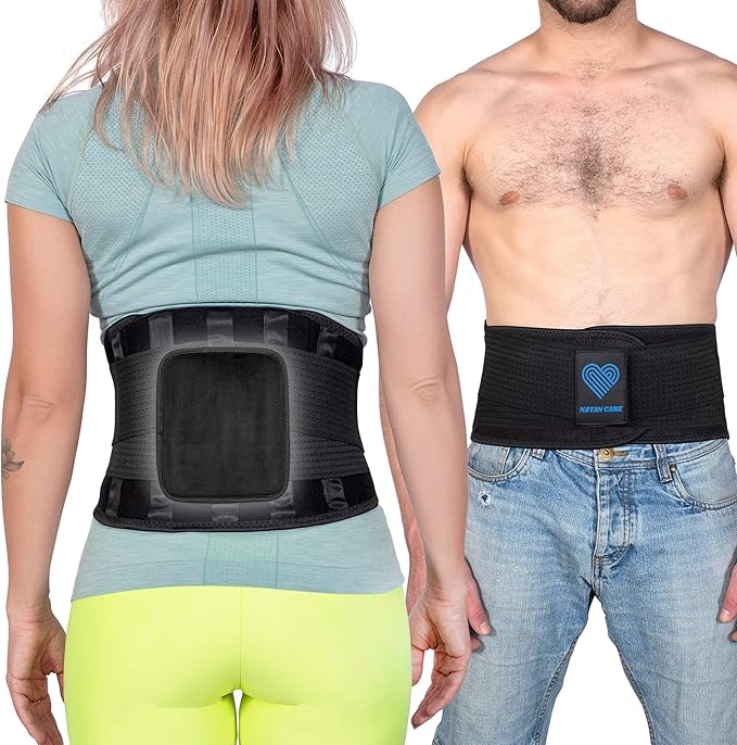 Lower Back Brace for Pain Relief Adjustable Back Support