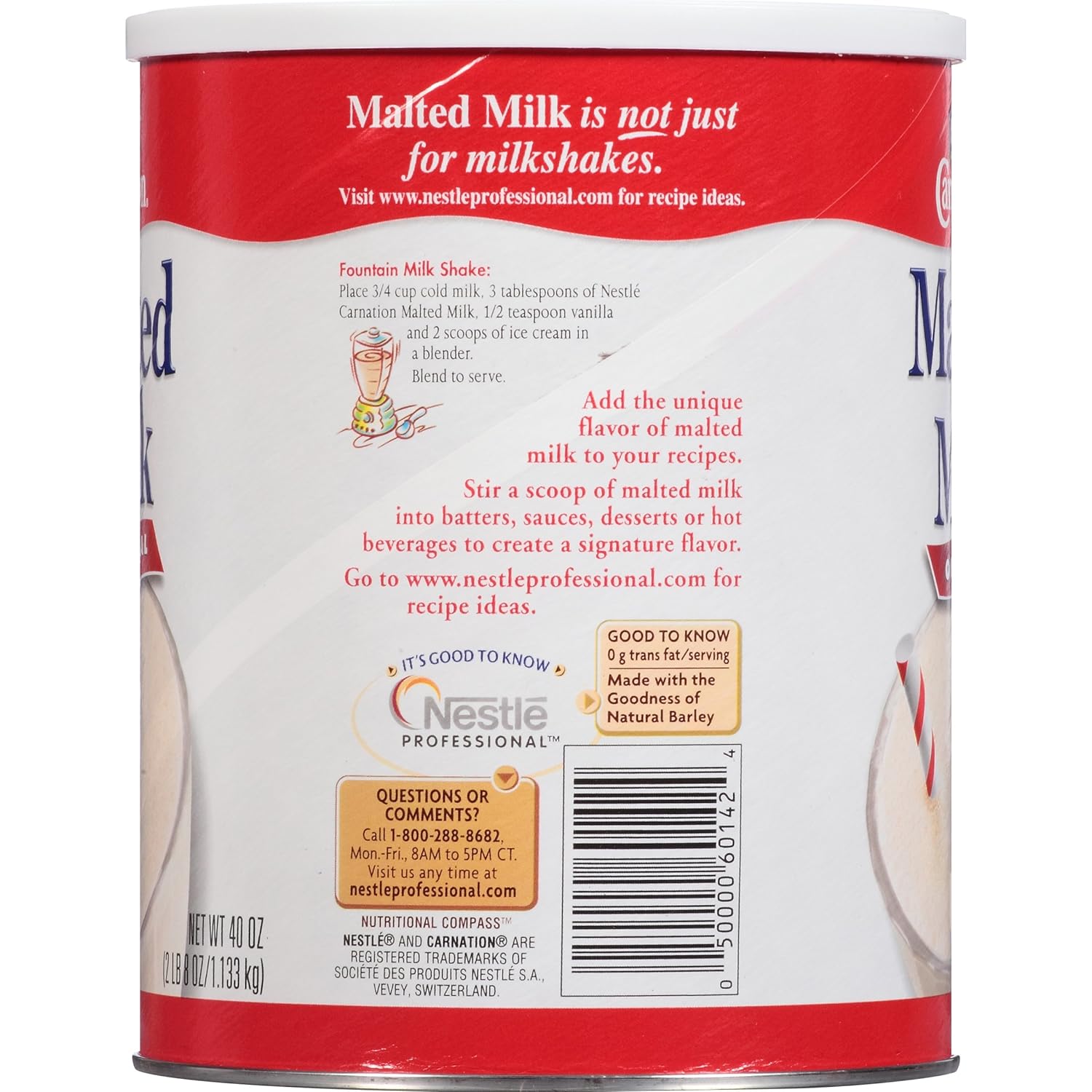 Carnation Malt Powder Nutrition Facts Runners High Nutrition