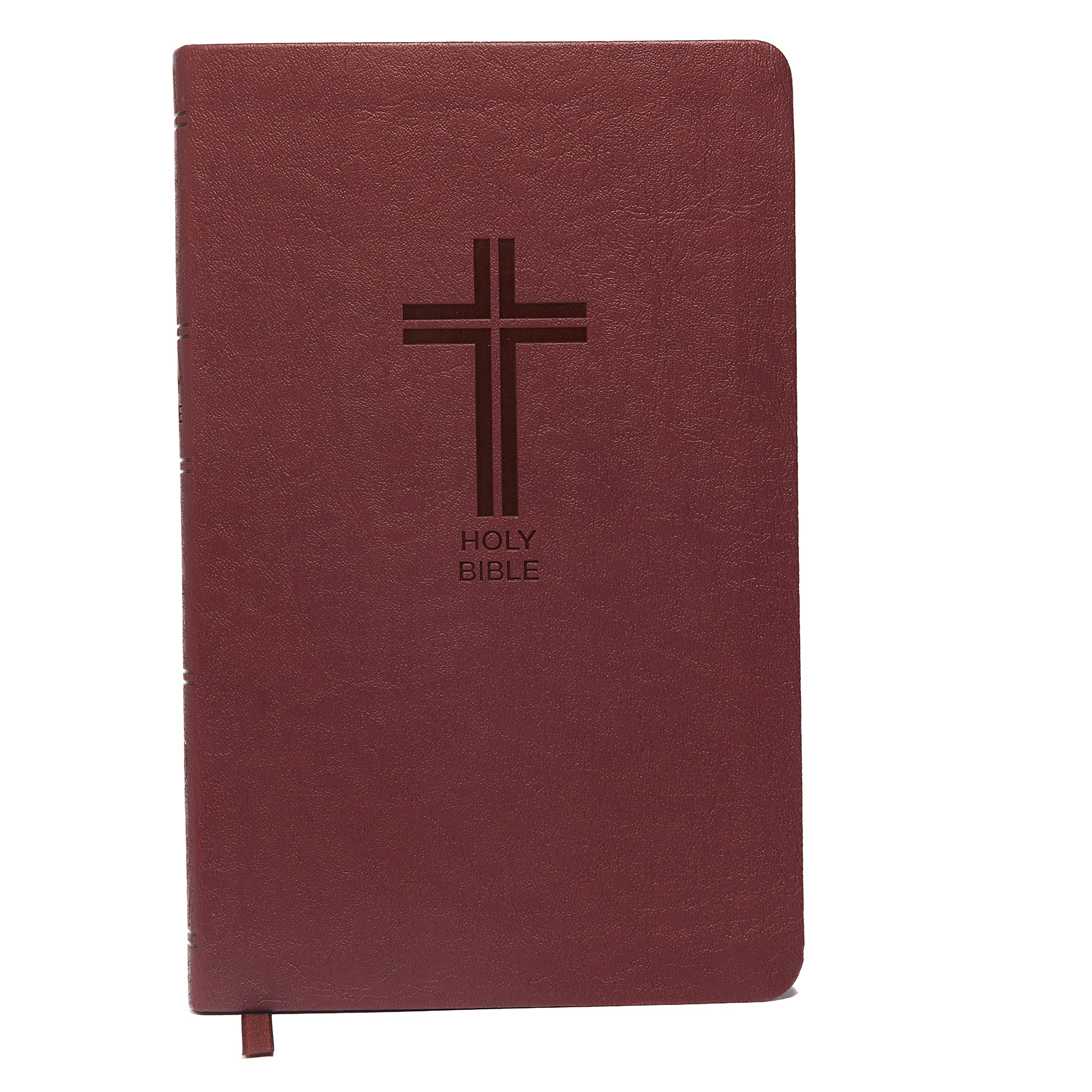NKJV, Value Thinline Bible, Burgundy Leathersoft, Red Letter, Comfort Print: Holy Bible, New King James Version