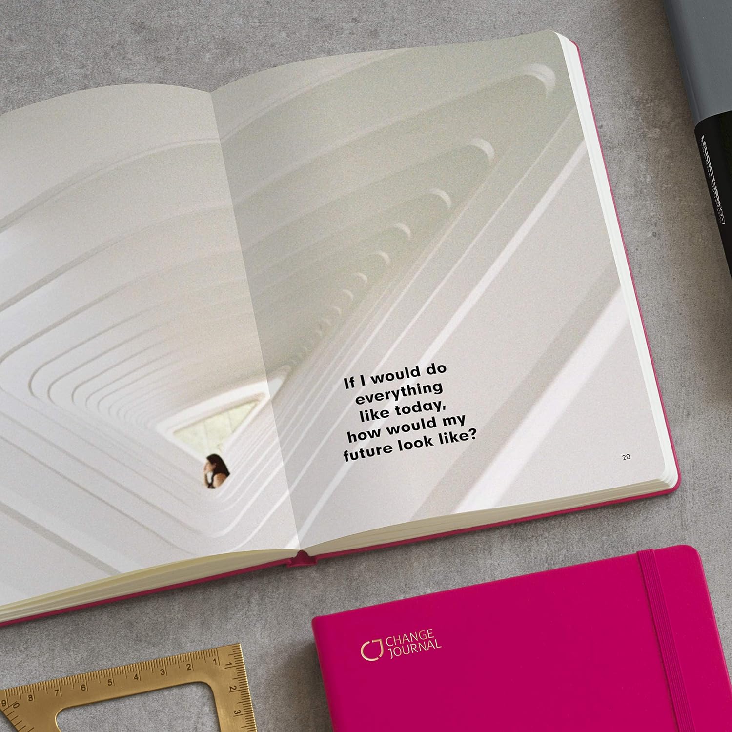LEUCHTTURM1917 (360443) Change Journal Medium (A5), Anthracite, English - Image 3