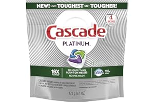 Cascade Platinum ActionPacs Dishwasher Detergent Fresh Scent, 11 Count