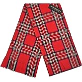 Kilt Emporium Women's Tartan Sash Scottish Highland Clan Sashes for Ladies - Full Size L90 x W10.5 - Premium Plaid