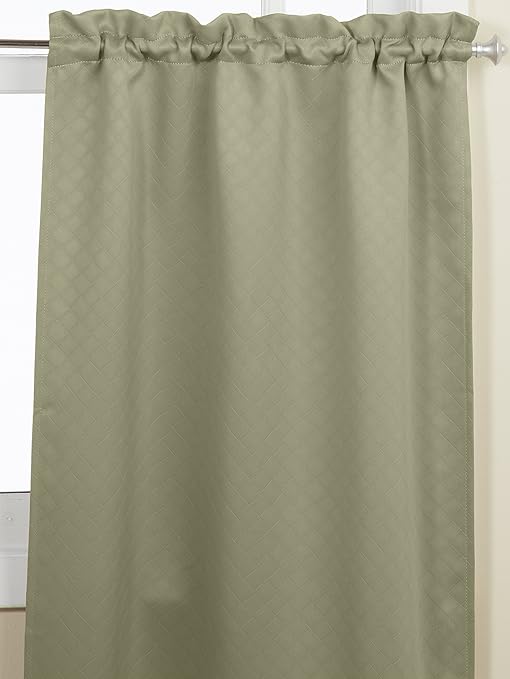 Amazon Com Lorraine Home Fashions Facets Room Darkening Blackout