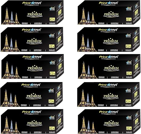 hp 12a cartridge print capacity