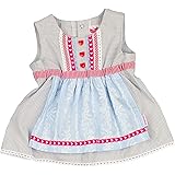 Babystrampler "Lederhosn" rosa gschnecklt - frech und