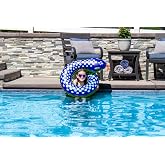 Poolmaster Swimming Pool Float Split Pool Ring, Snake, Green