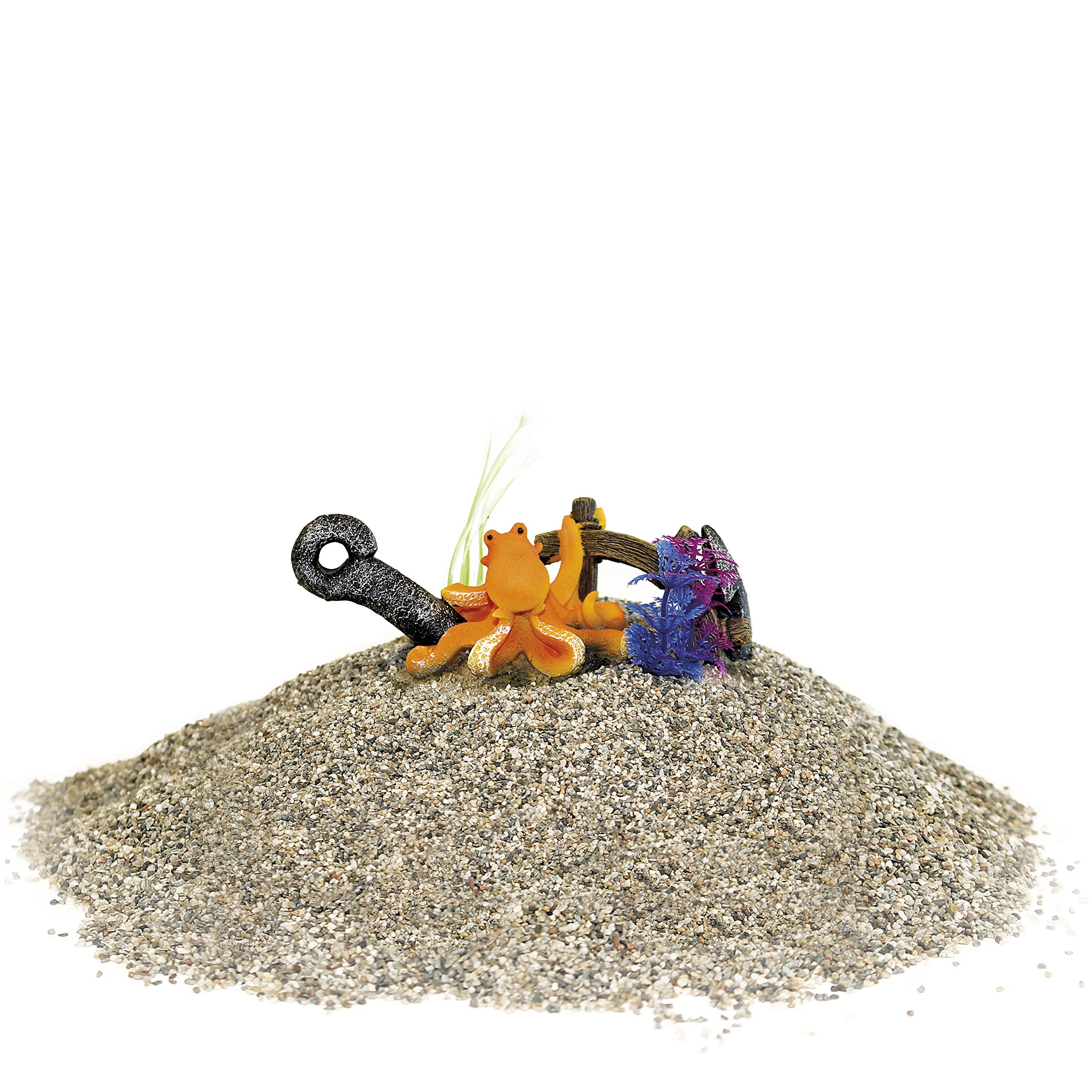 CIANO Aquarium Decoration – Kitdecor (octopus + sand)