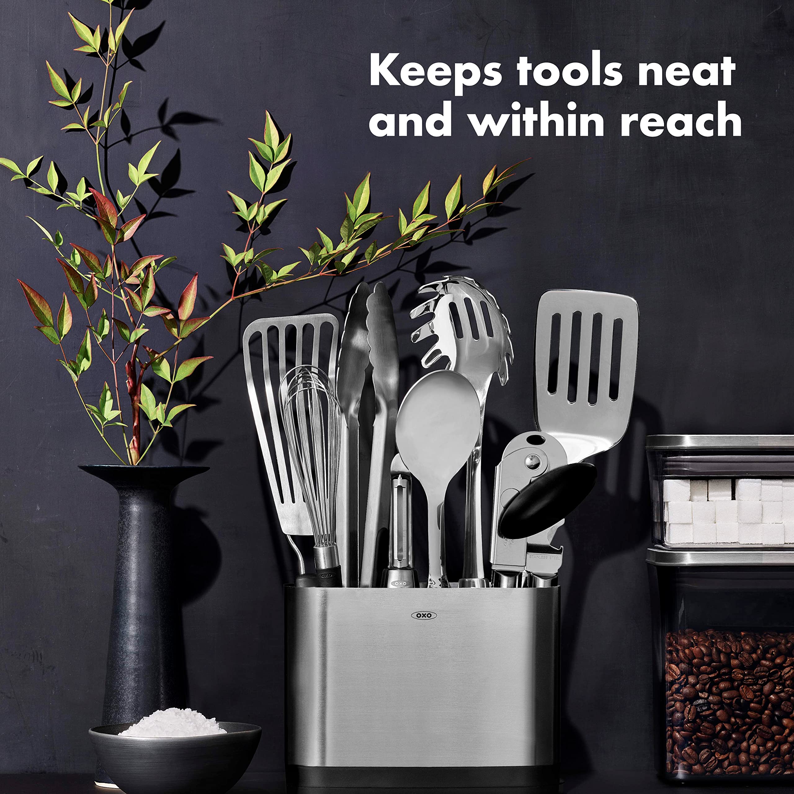 OXO Steel Piece Utensil Set, 15 PC, Stainless Steel