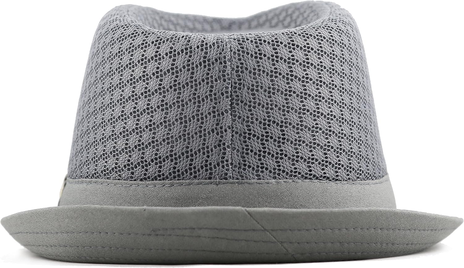 Black Horn Light Weight Classic Soft Cool Mesh Fedora hat at  Women’s Clothing store