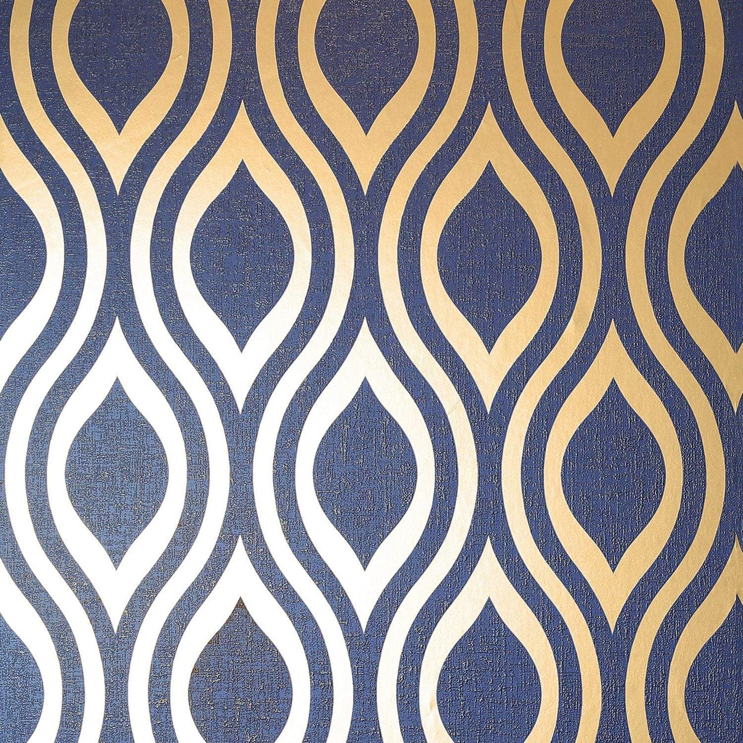 Arthouse Papier peint Opéra, papier, Or marine., Arthouse Opera