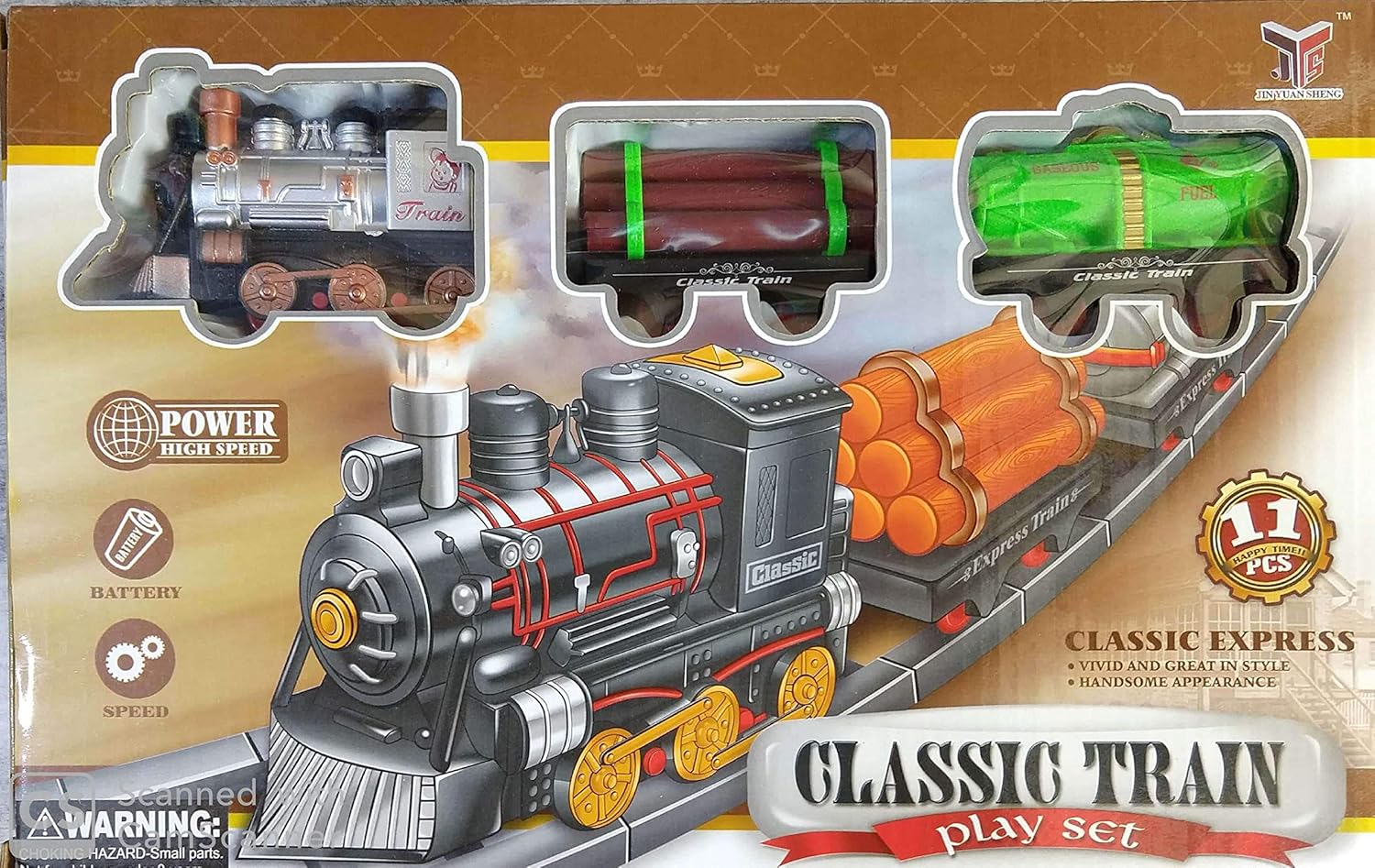 classic train playset