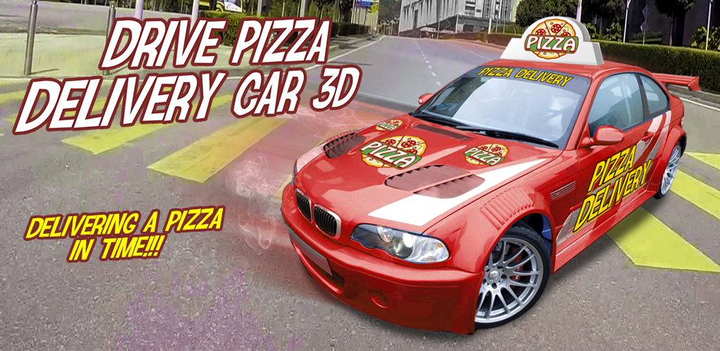 Drive Pizza Delivery Car 3D