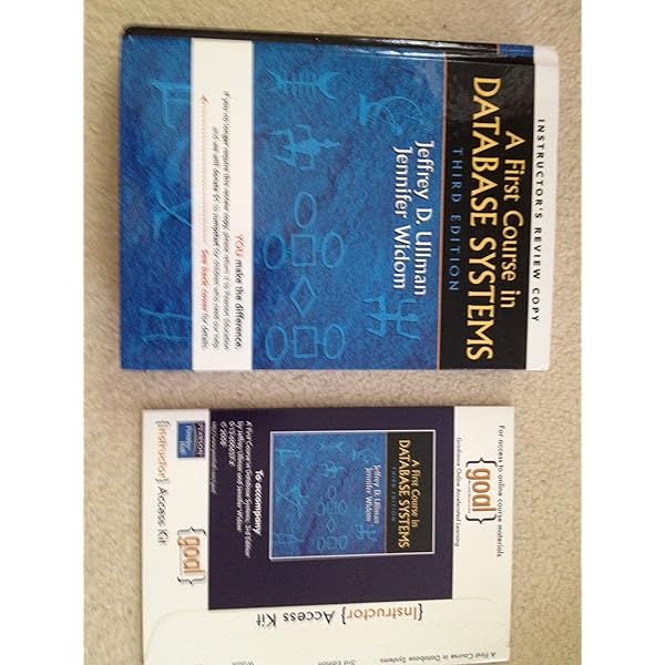 First Course in Database Systems, A 3th (third) edition: Jeffrey D