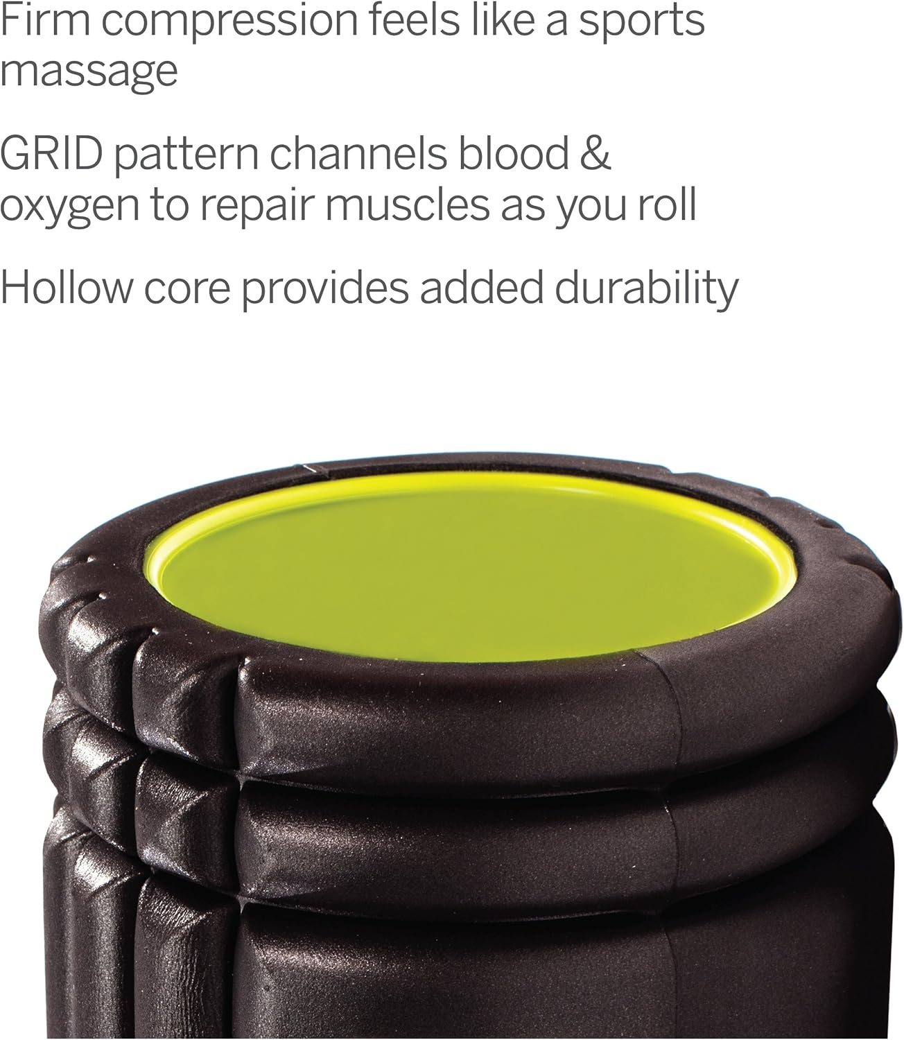 TriggerPoint Grid Foam Roller with Free Online Instructional Videos, Original (13-Inch), Black : Exercise Foam Rollers : Sports & Outdoors
