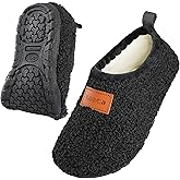 OBBYCO Kids House Slippers Toddler Home Shoes Cozy Lightweight Non-Slip Slippers Socks for Infant Little Boys Girls