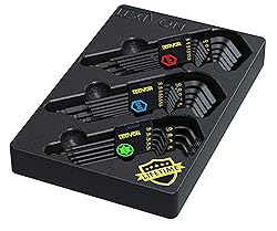 LEXIVON Master Wrench Key Set, 35-Piece Long Arm