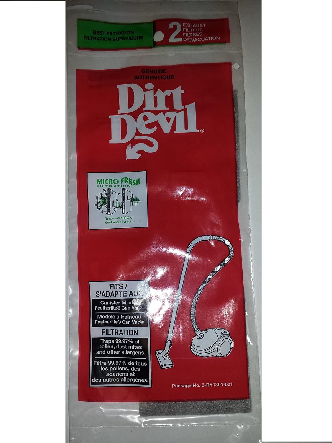 Which Is The Best Dirt Devil Featherlite Canister Vacuum Cleaner Filters Home Studio