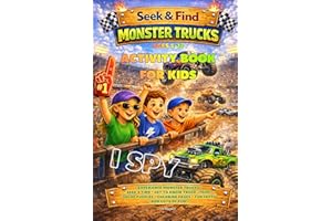 Seek & Find - Monster Trucks: The Ultimate Activity Book for Kids! (Seek & Find - Activity Book 5)