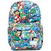 Wondapop Disney Lilo and Stitch 17" Full Size Nylon Backpack