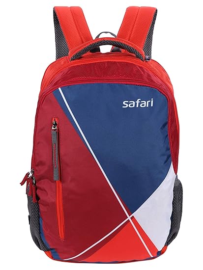 Safari 30 Ltrs Red Laptop Backpack (Fourfolad Red)