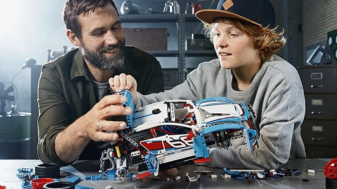 lego technic coche rally