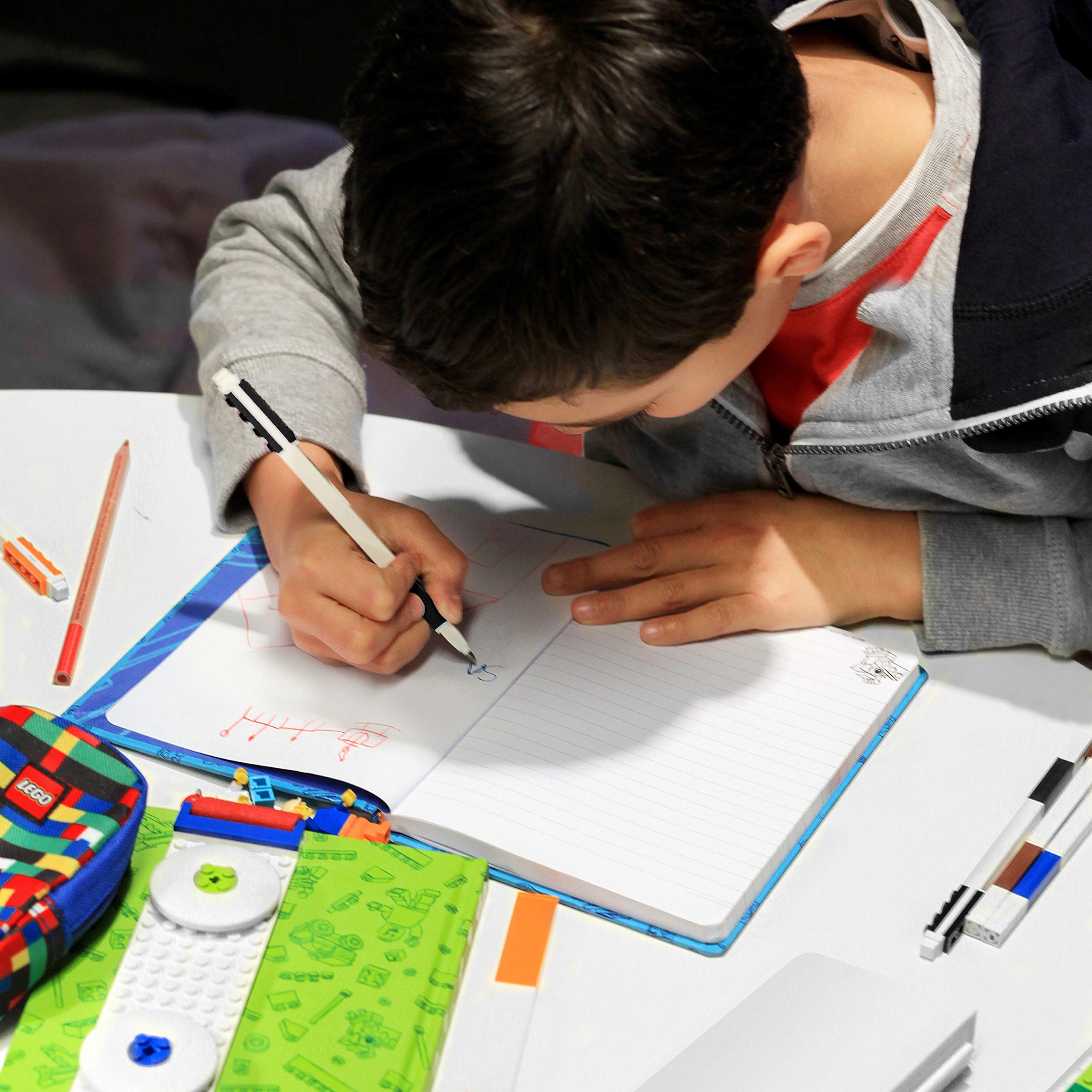 LEGO Notes with Gel Pen
