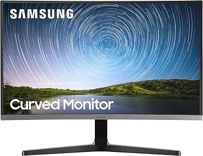 Samsung LC27R500FHRXEN 27" Full HD 1920x1080 4ms Monitor Black