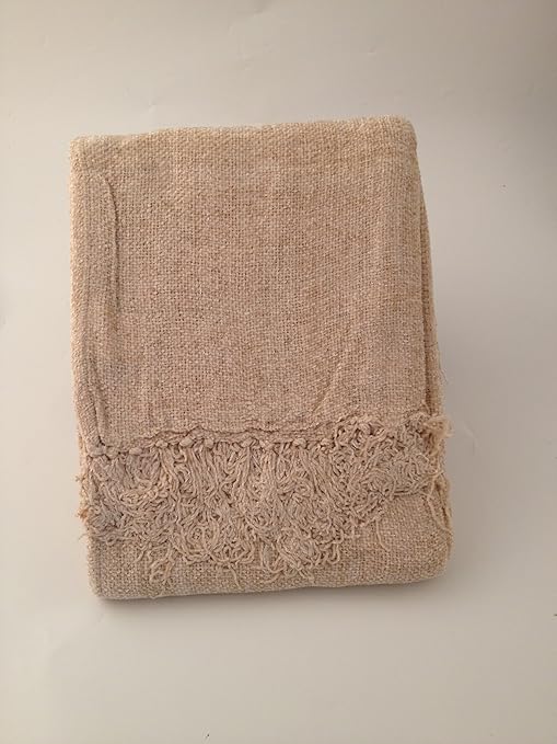 Luxury Chenille Tablecloth/Throw 140cm x 180cm Available in Red/Blue