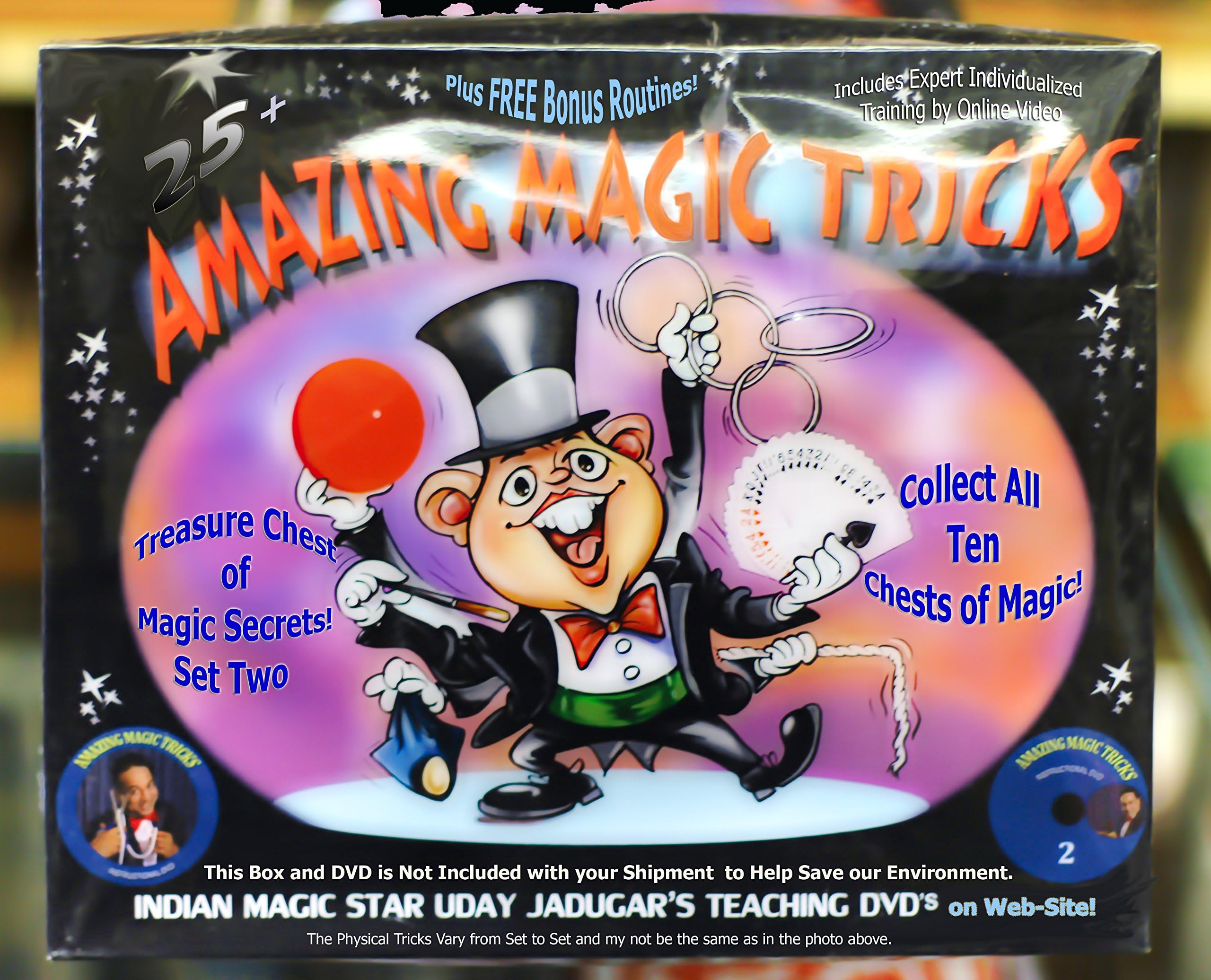 Sorcery Shop Treasure Chest of Magic Set Two ( Collect All Ten!) 25+ Tricks in Each Set, All Unique~!