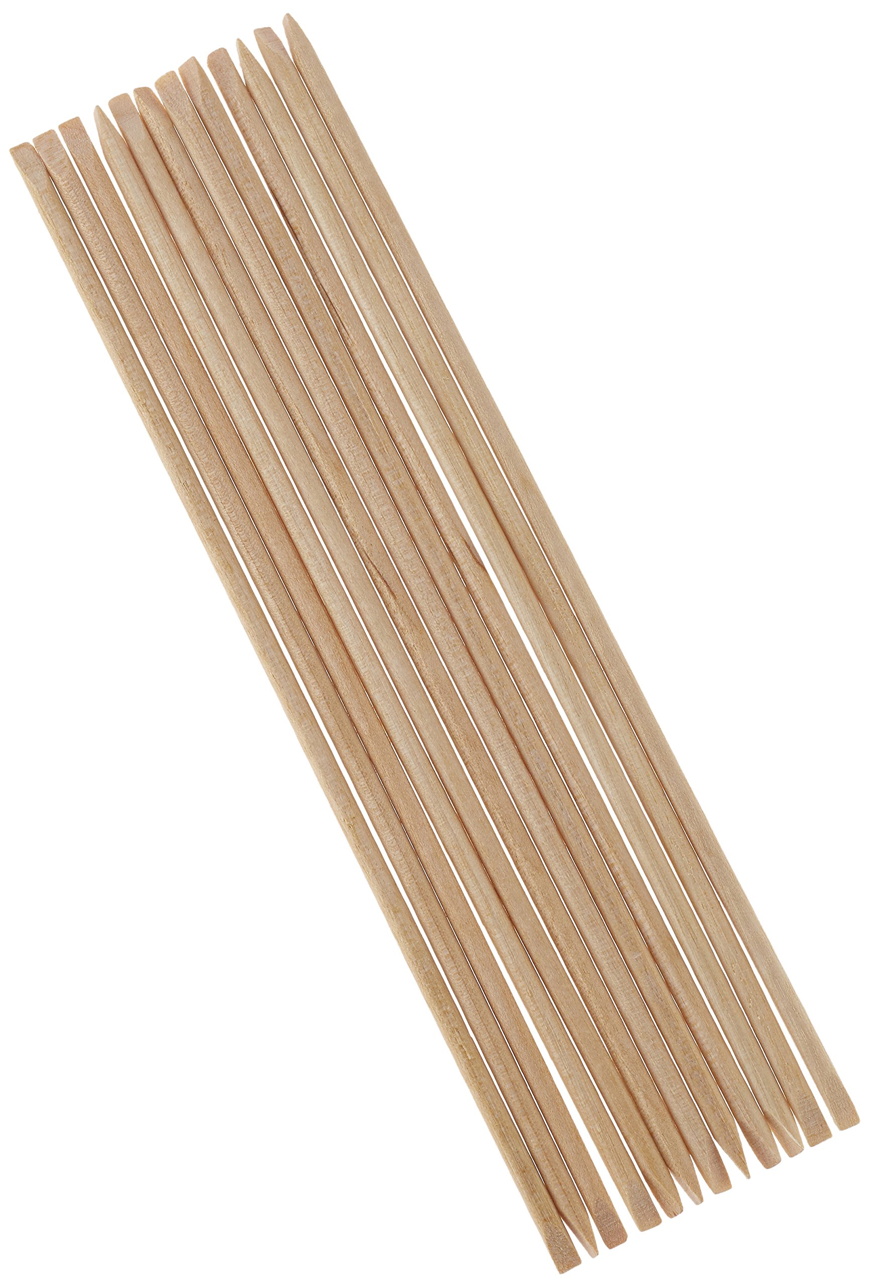 JESSICA Orangewood Nail File, 12 Count, Clear, Fine Grit