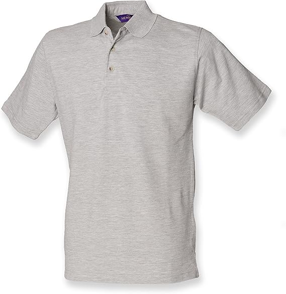 heather grey polo