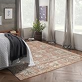 Nourison Home Oushak Home Rust 8' x 9'10" Area Rug - Easy Clean, Non Shedding, Bed Room, Living Room, Dining Room, Kitchen (8