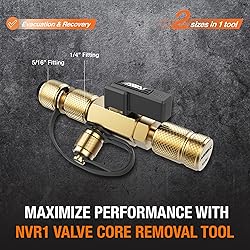 NAVAC NVR1 Valve Core Removal Tool - Fast Recovery