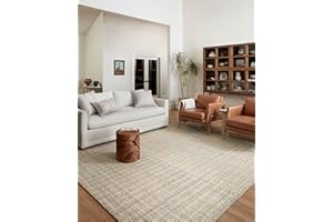Loloi Chris Loves Julia x Polly Collection POL-03Rug Area Rug 7'-9" x 9'-9" Antique/Mist Rectangular 0.38" Thick