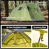 Eurohike Sendero 6 Man Family Tent with Porch 2000mm H/H Waterproof view 5
