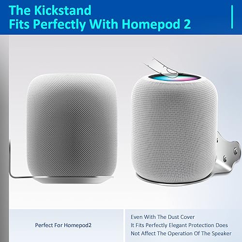 Homepod 2nd Speaker Wall Mount Easy to Install,Saves Space Dust