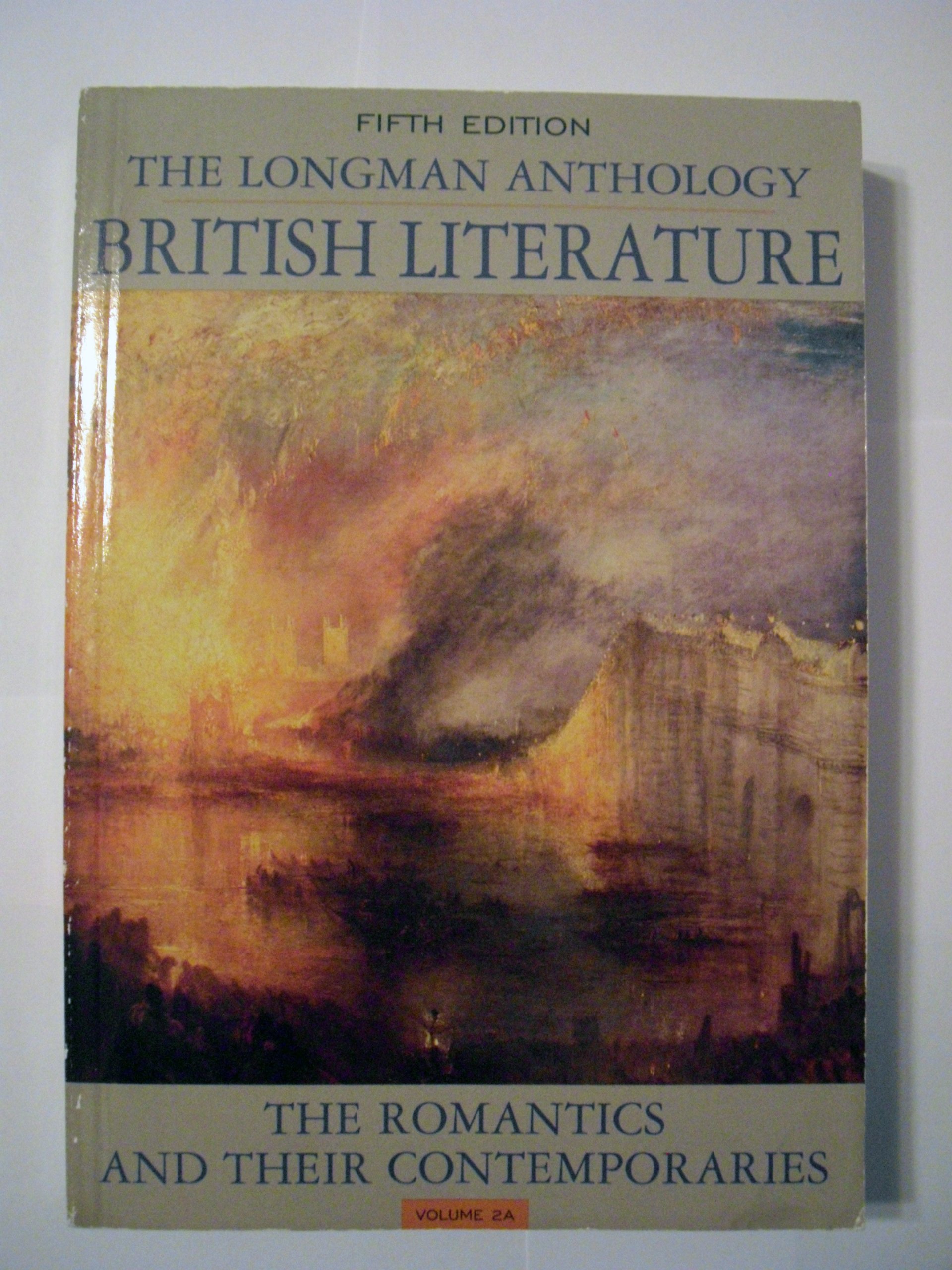 Longman Anthology Of British Lit.,V.2 A