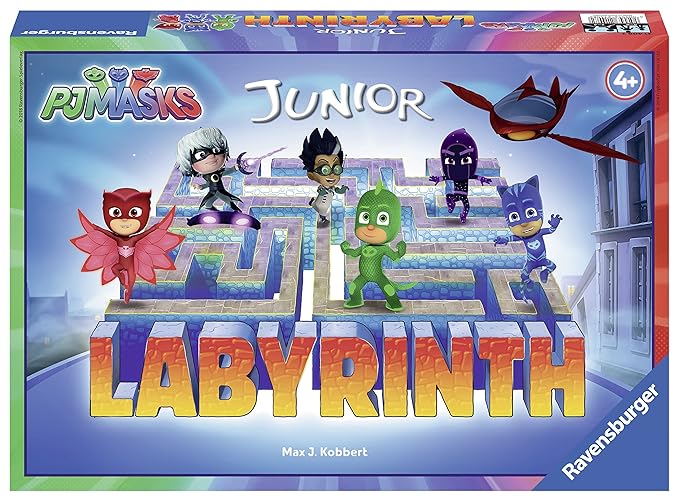 Ravensburger – Labyrinth Junior pyjamasques, 21408